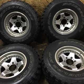 BS DUELER M/T LT285/75R16】スパイクタイヤ 4本【BERG 社外 16インチ 