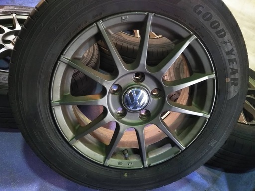 夏15インチ ワーゲン VW ゴルフ PCD112 ゴルフ5/6/7 VW専用 195/65R15