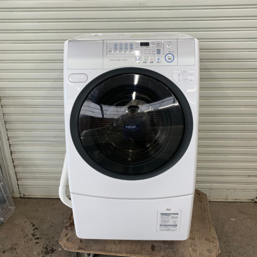 AQUA 全自動洗濯機　ドラム式　AQW-D500-R