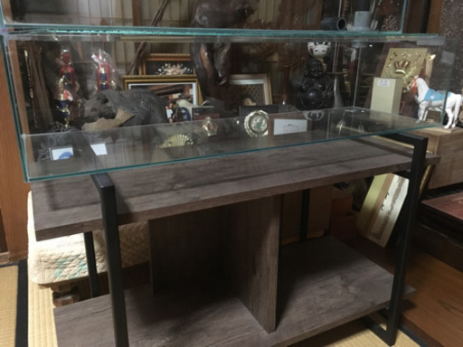 90スリムローオールガラス水槽 中古