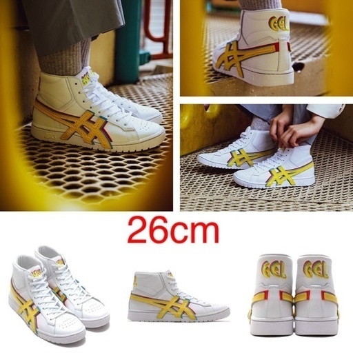 スニーカー asics GEL-PTG MT 3 STRAND WHITE/Y 20SS-S
