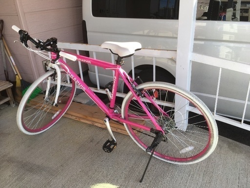 かわいい クロスバイク ピンク あんぱんこ 旭川のクロスバイクの中古あげます 譲ります ジモティーで不用品の処分