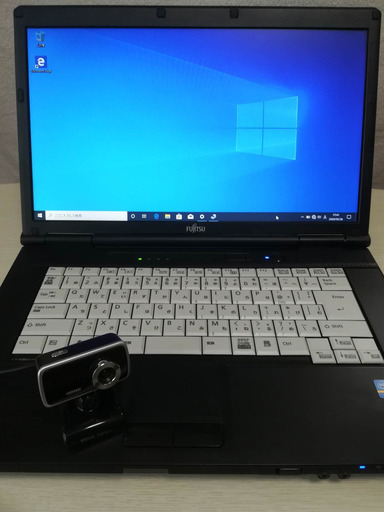 (お打合せ中)ノートパソコン(D) 富士通 LIFEBOOK A572/E CPU:core i3 メモリ:4GB HDD:250GB OS:Windows10Pro(64bit) 15.6型 無線LAN有(Wi-Fi対応) USBカメラ付き
