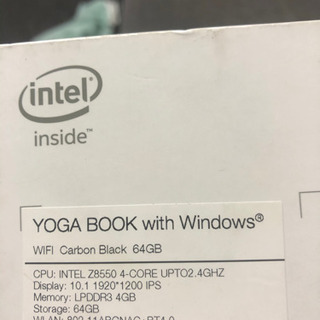 Yoga Book With Windows Lenovo バリヤス 藤代の家電の中古あげます 譲ります ジモティーで不用品の処分 Yoga Book With Windows Lenovo バリヤス 藤代の家電の中古あげます 譲ります ジモティーで不用品の処分
