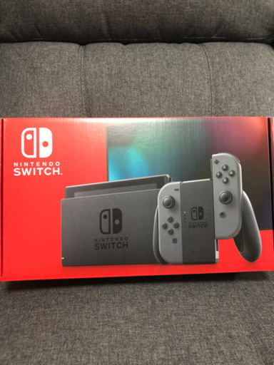 【新品・未使用】任天堂Switch Nintendo Switch 本体　グレー　店舗印有