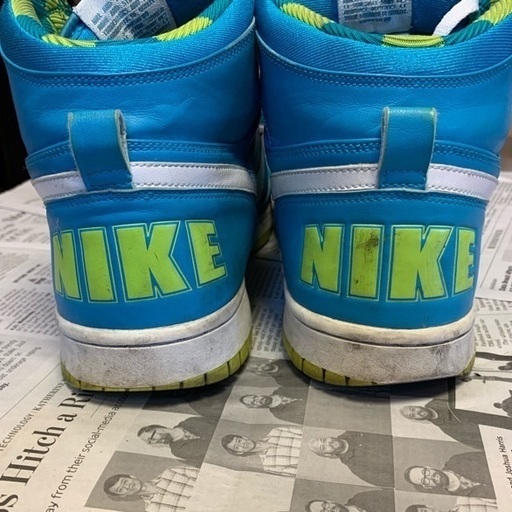 Nike スニーカーハイカットブルー 金魚 田町の靴 スニーカー の中古あげます 譲ります ジモティーで不用品の処分