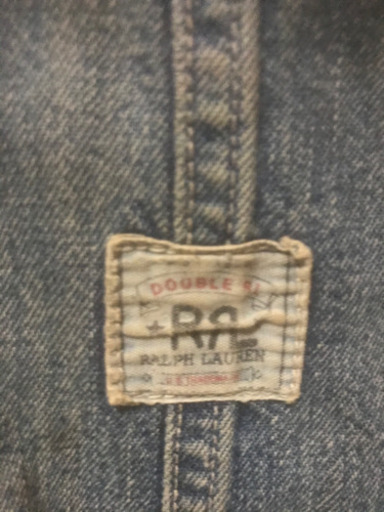 90年代 ラルフローレン Ralph Lauren RRL ダブルアールエル 第一期 デニムカバーオール メンズM