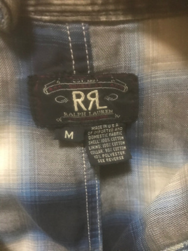 90年代 ラルフローレン Ralph Lauren RRL ダブルアールエル 第一期 デニムカバーオール メンズM