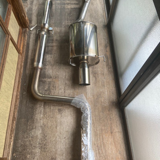 BB6プレリュード　typeS用　　フジツボマフラー　中間パイプ含め