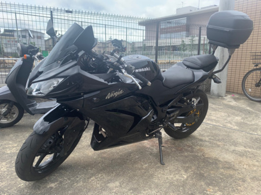 Ninja 250R ZX-6Rカウル モリワキマフラー S20EVOラジアルタイヤ