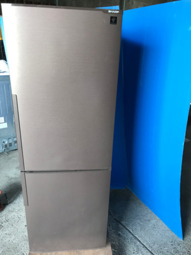 中古美品 2018年式 SHARP 冷凍冷蔵庫