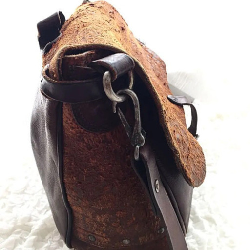 RRL (ダブルアールエル LEATHER MAIL BAG レザーメールバッグ