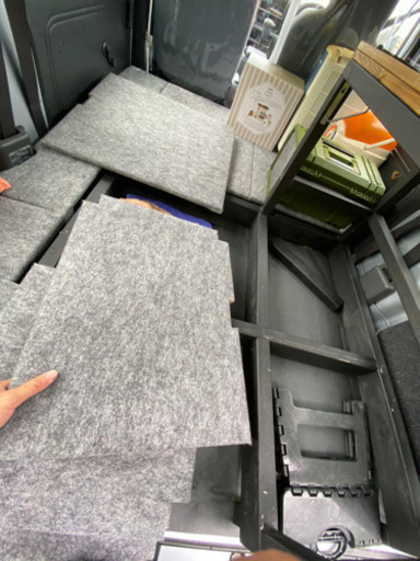 ハイゼットカーゴ 自作荷室フラットキット