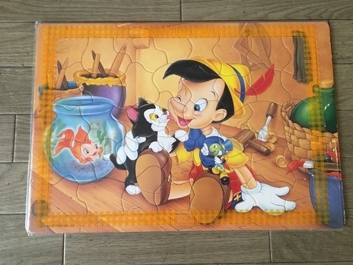チャイルドパズルのかわいいピノキオのパズルで3 6歳の40ピース あぴ 鵜の木のパズルの中古あげます 譲ります ジモティーで不用品の処分