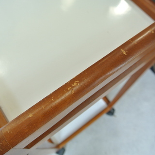 2段木製ワゴン キャスター付き コーナン Kxm18 1262 ラバーウッド Ken 三条の収納家具 その他 の中古あげます 譲ります ジモティーで不用品の処分