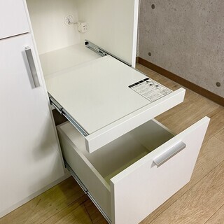 3*105 共和産業 食器棚 キッチン収納 キッチンボード レンジボード