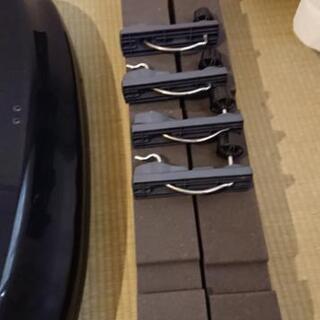 【値下げ中】INNO リッジトランク BR460 黒 ワイド ルーフボックス