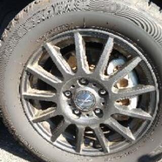 スタッドレス(セレナで使用)195/65R15 スタットレスタイヤ アルミ