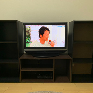 テレビ　+ テレビ台　+ 棚