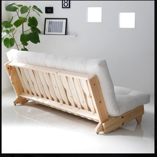 ★北欧風3人掛けソファーベッド★