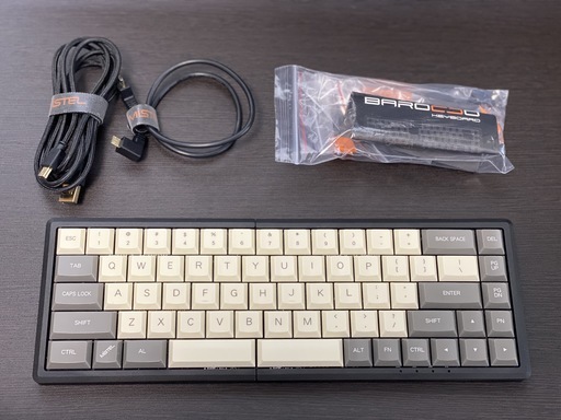 【美品】Mistel BAROCCO MD650L 分離式メカニカルキーボード（USキー配列）