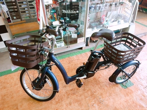 【店舗同時販売中】ブリヂストン 電動アシスト自転車20/16型 フロンティアラクットワゴンFW0B49