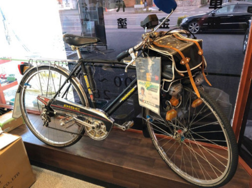 ★希少★　レトロ自転車　26型　昭和　自転車　クリックFF　ナショナル　松下電器　昭和レトロ　レトロ　1970年代　ナショナル自転車