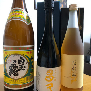 値下げしました【3本セット】焼酎・日本酒・梅リキュール