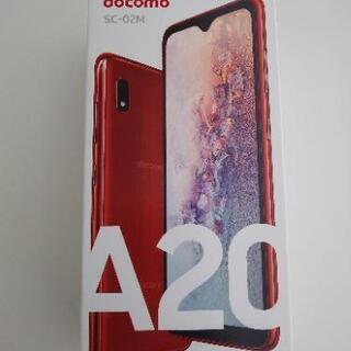GALAXY A20 未使用品