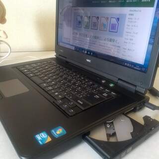 すぐ使えるNECノートパソコン⑤/Windows10/Wi-Fi/Officeソフト