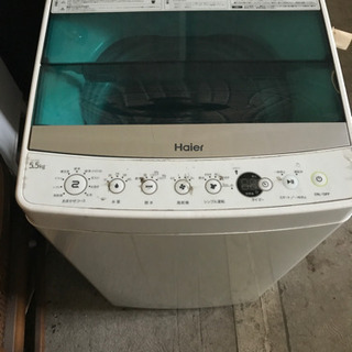 2018年式 Haier 5.5㌔ 洗濯機