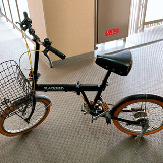 折り畳み式自転車（盗難防止チェーン付、鍵2個）