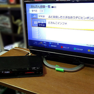 動作OK【Panasonic/パナソニック】HDD搭載ハイビジョンブルーレイ 
