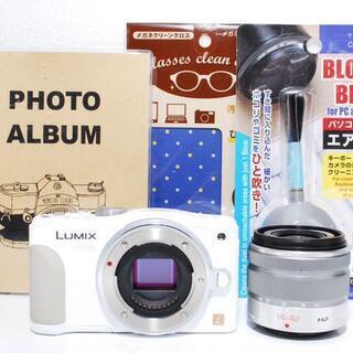 ★全国発送対応★交渉可★【カメラ女子大絶賛！】LUMIX GF6 レンズ セット