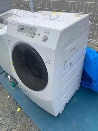 シャープ ドラム式洗濯乾燥機 ES-V230-WL 9kg/乾燥6kg