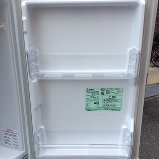 RKGRE-353】特価！三菱/146L 2ドア冷凍冷蔵庫/MR-P15EA-KW/中古品/2016年