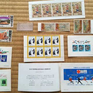 昔の切手セット