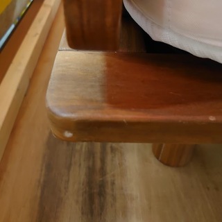 店舗同時販売中】無印良品 シングルベッド ヘッドボード付 ウォールナット