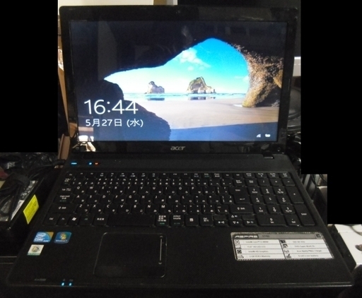 ノートPC コアI5CPU WIN10認証済 メモリ4G HDD250GB