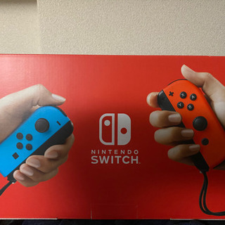 ニンテンドーSwitch 新型　ネオンブルー　新品