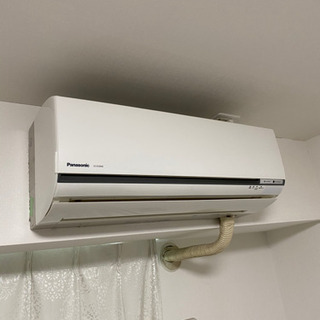 季節、空調家電 Panasonic お掃除機能付きエアコン (中古品) CS-EX364-W