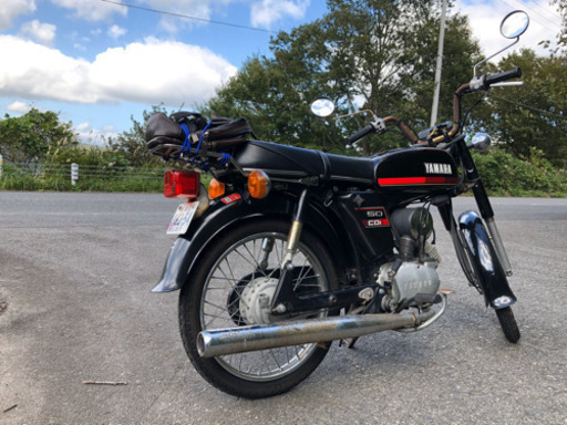 実働 ヤマハ YB50 ミッション車 ダブルシート 現車確認出来る方