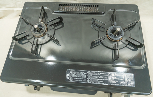 20B0201 札幌 パロマ LP(プロパン)用 ガステーブル IC-330SB-1R 2015年製 簡易清掃済み ガスコンロ