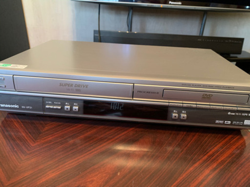 VHS DVD レコーダー　デッキ　Panasonic