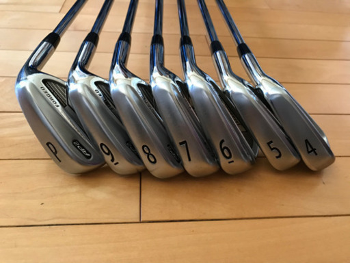 タイトリスト初代AP2フォージッドアイアン4〜pw7本セット グリップ9本付