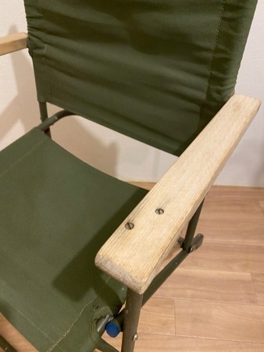 雰囲気抜群 ローバーチェア アーミー ヴィンテージ品  折りたたみチェア 椅子 アウトドア