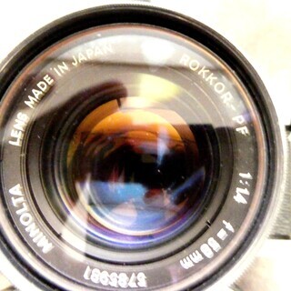 往年の名器　ミノルタ　SRT 101　銀塩カメラはいかが？