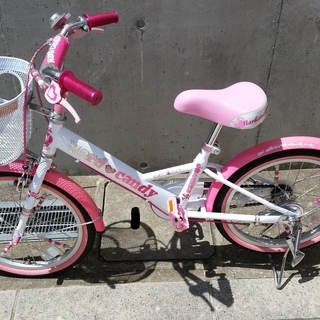 女の子用　自転車  18型　ハードキャンディジュエリー・ピンク（...
