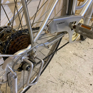 【ノーパンクタイヤ】ブリジストン　27インチ  6段変速　シティサイクル