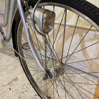 【ノーパンクタイヤ】ブリジストン　27インチ  6段変速　シティサイクル
